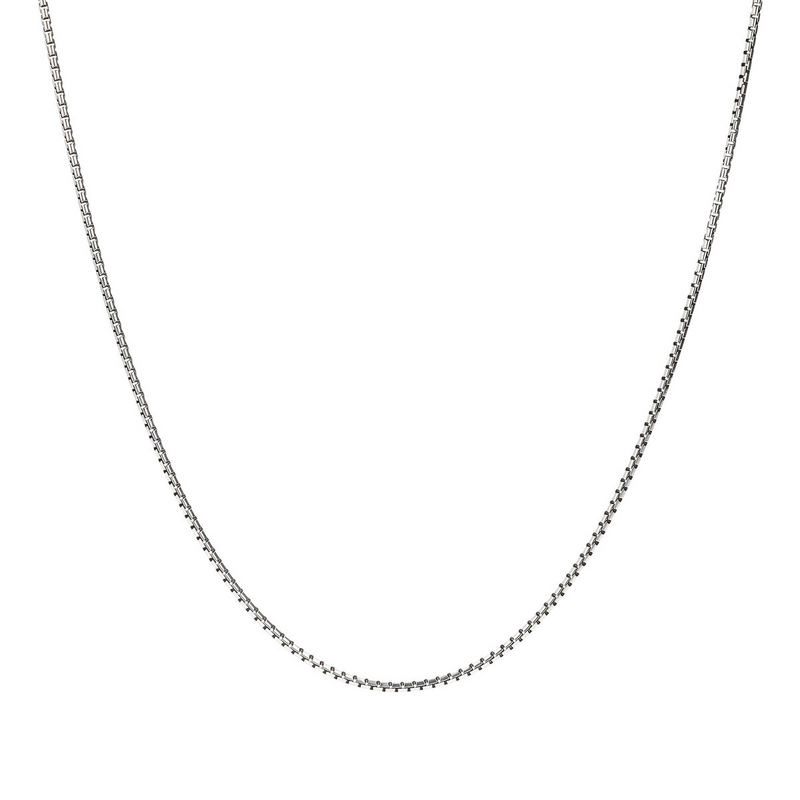 BOX ROUND MEN'S CHAIN NECKLACE