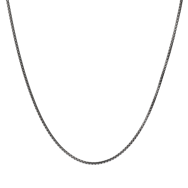 BOX ROUND MEN'S CHAIN NECKLACE