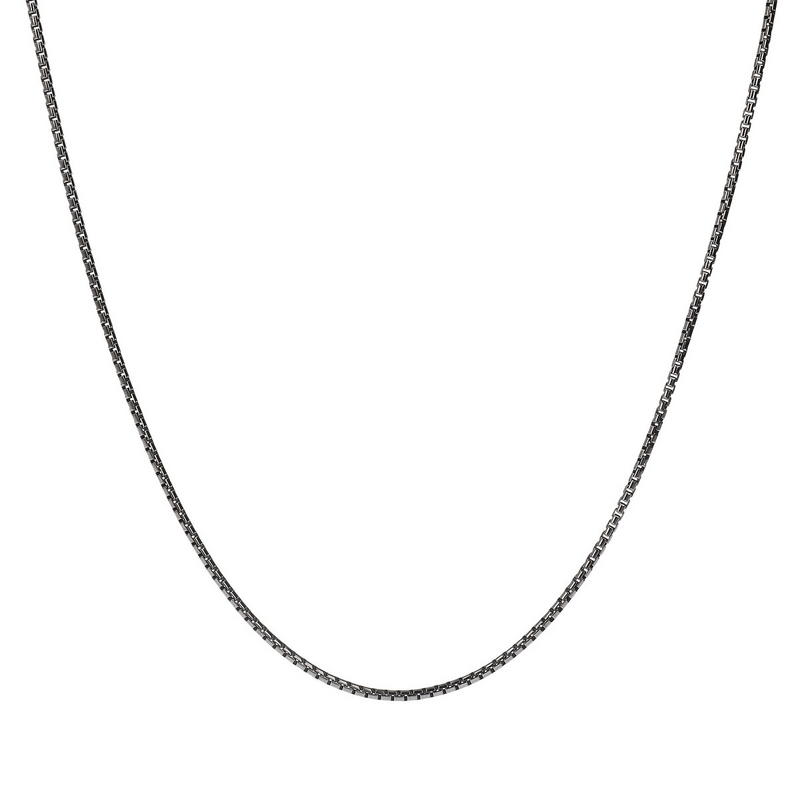 BOX ROUND MEN'S CHAIN NECKLACE