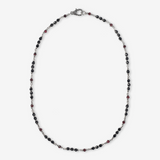 Collana con Pietre Naturali Spinello e Granato in Argento 925