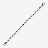 Bracelet with Silver Elements Spinel and Garnet