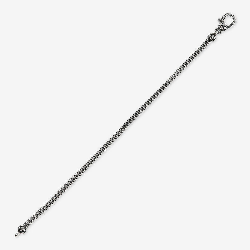 Bracciale con Catena Coda Di Volpe in Argento 925