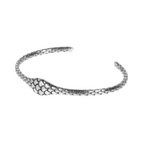 Bracciale Rigido in Argento 925 Texture Sirena