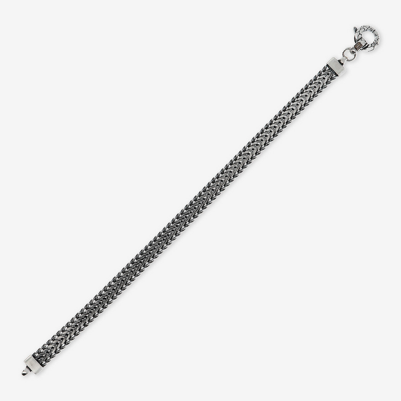 Bracciale con Catena Spiga in Argento 925