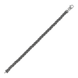 Bracciale con Catena Corda Intrecciata in Argento 925