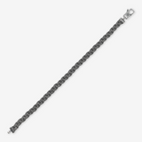 Bracciale con Catena Corda Intrecciata in Argento 925
