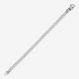 Bracciale con Catena Grumetta Squadrata in Argento 925