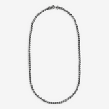 Collana con Catena Corda in Argento 925