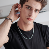 Collana con Catena Corda in Argento 925