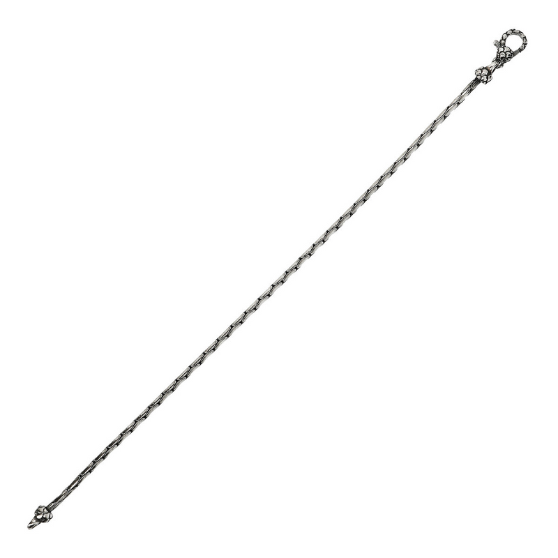 Bracciale con Texture Serpente in Argento 925