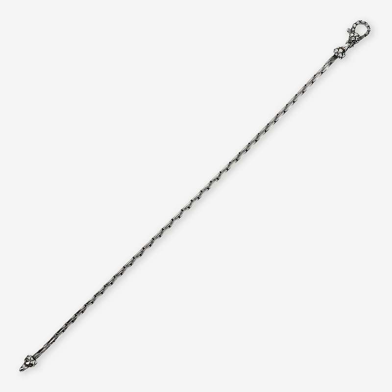 Bracciale con Texture Serpente in Argento 925