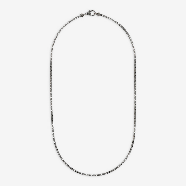Collana con Catena Veneziana Sottile in Argento 925