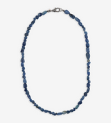 Collana con Pietra Naturale Crisocolla Multicolore in Argento 925