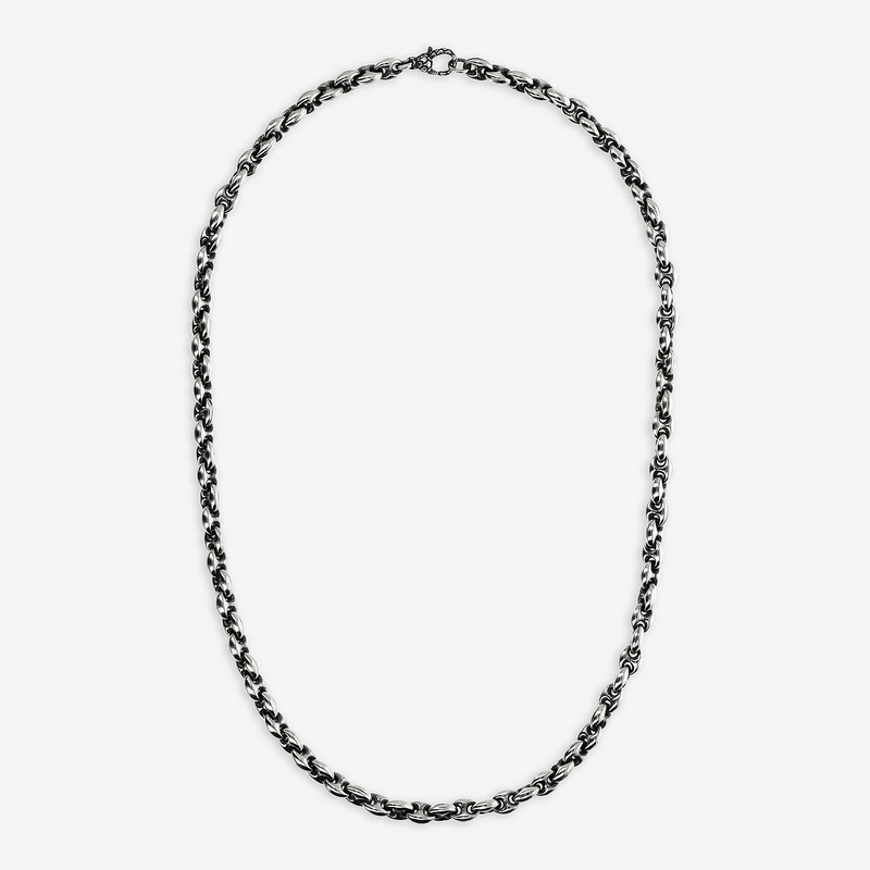Collana con Catena Marina in Argento 925