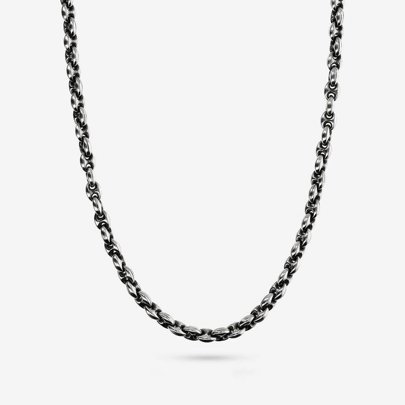 Collana con Catena Marina in Argento 925