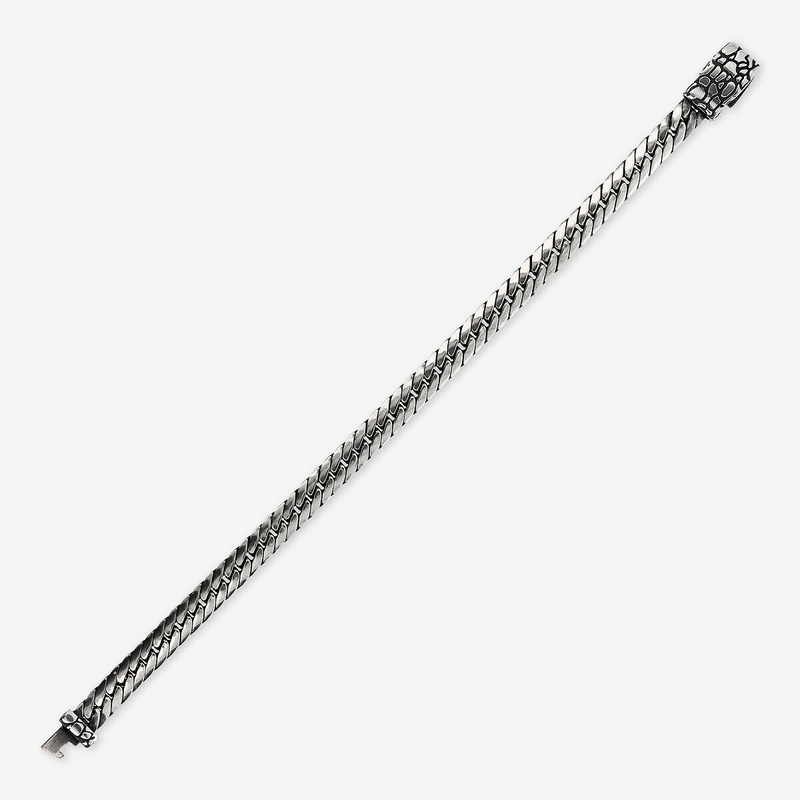 Bracciale con Catena Grumetta Fitta in Argento 925