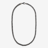 Collana Girocollo Catena Bizantina in Argento 925