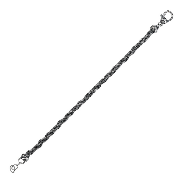 Braided Spike Chain Bracelet