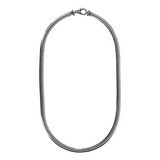 Flat Snake Chain Choker Necklace