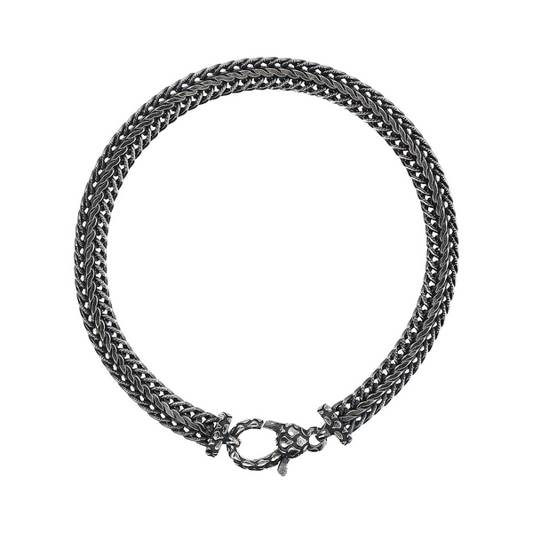 Flat Spike Chain Bracelet